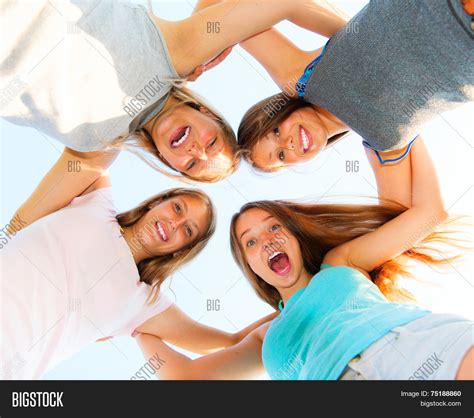 Group Four Teenage Image & Photo (Free Trial) | Bigstock