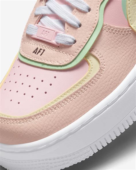 Buy pink and white shadow air force 1 cheap online