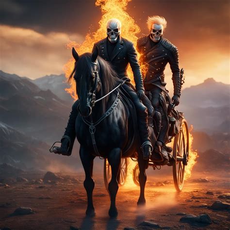 Ghost Rider Horse Wallpaper