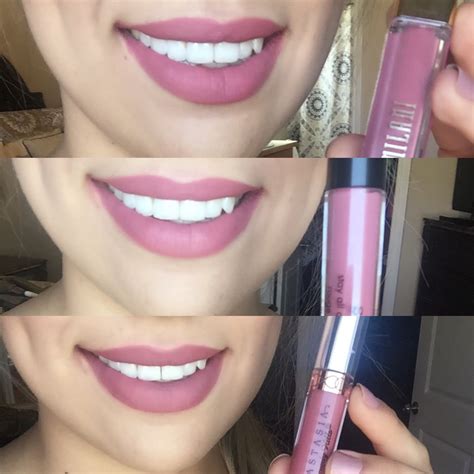 Mauve pink Sades, from top to bottom, 11 precious from Milani, patina ...