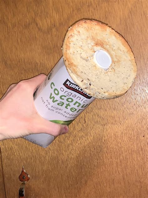kirkland bagel + kirkland coconut water .. :O : r/Perfectfit