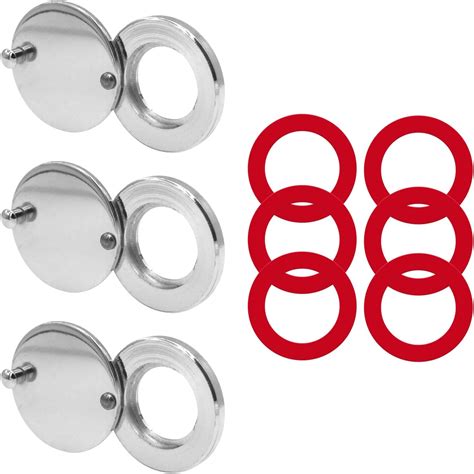 3 Set Peephole Cover, Peep Hole Covers for Peep Holes for Door Viewer, Home Security Peephole ...