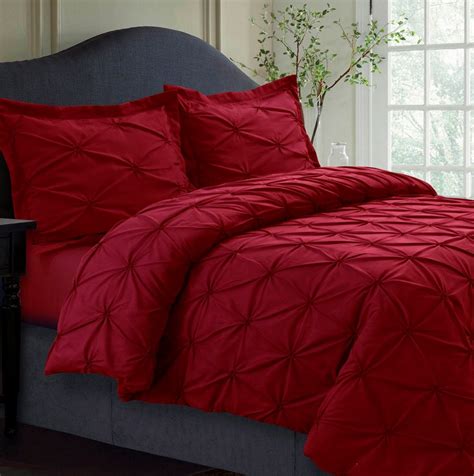 Duvet Cover King Red at Lynell Barbara blog