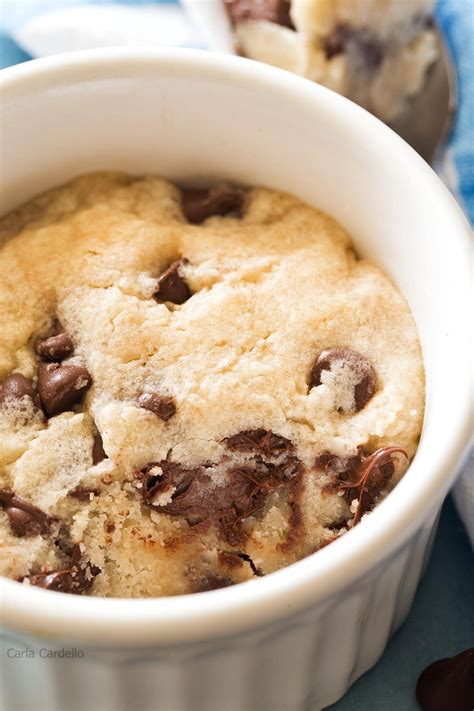 Microwave Chocolate Chip Cookie