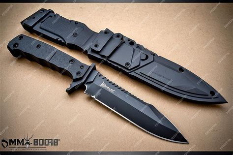 Premium Photo | Tactical Fixed Blade Combat Knife