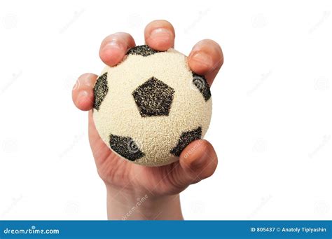 Hand Holding Ball