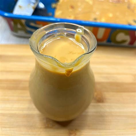 Vanilla-Infused Condensed Milk Sauce (Bread Pudding Sauce) - Cooking Frog