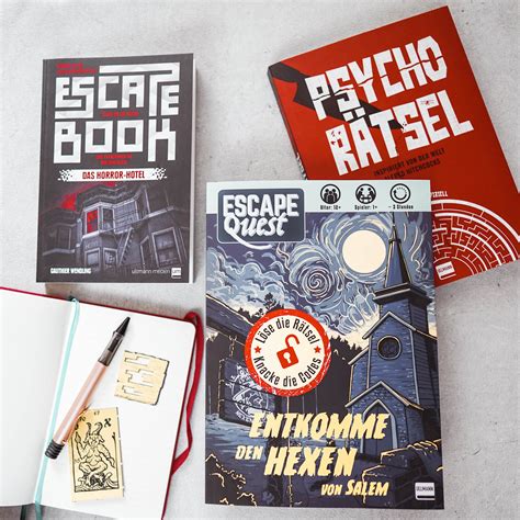 Ausprobiert: Escape Books - der Escape Room für Zuhause - The Read Pack