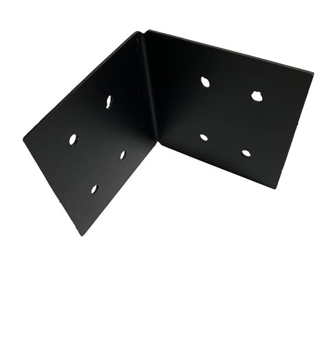 90 Degree Angle Bracket for 8" Wood Post, 8x8 Angle Bracket, Wood Post ...