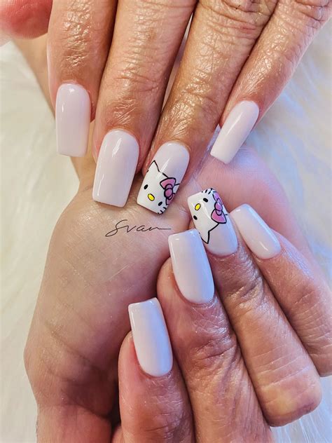 Hello Kitty Nail Designs 2022