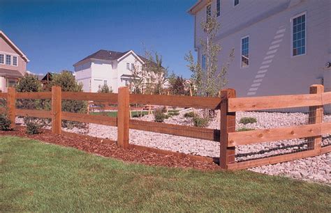 Split Rail Style Fence Posts