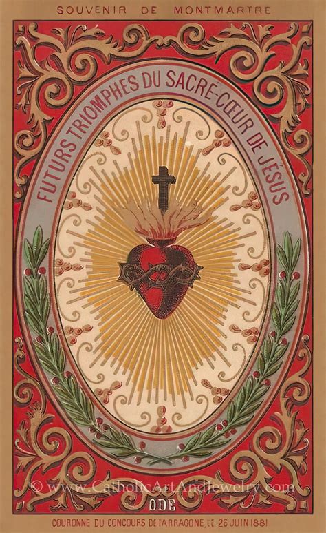 Vintage Sacred Heart Art
