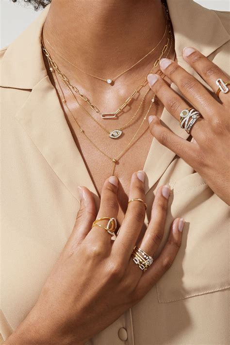 How to Layer Necklaces | Jewelry Trends | JCPenney | Layered necklaces ...