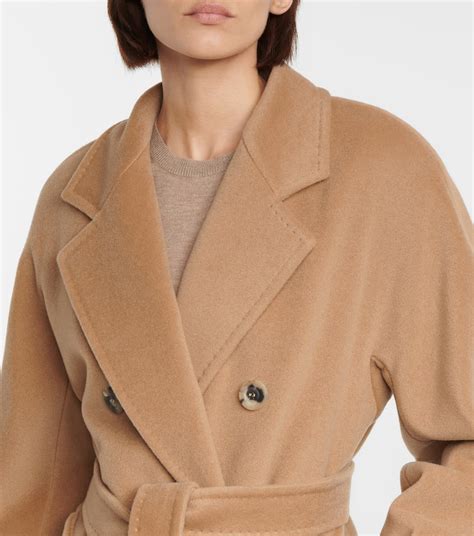 Madame Wool And Cashmere Coat in Brown - Max Mara | Mytheresa