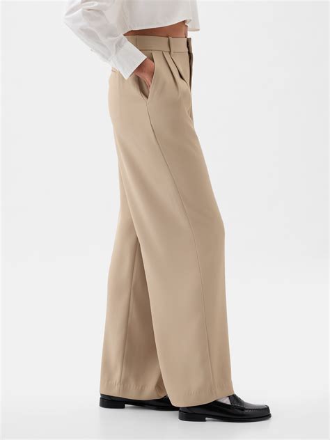 365 High Rise Pleated Trousers | Gap