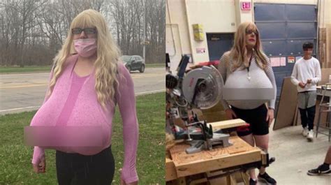 Ontario High School Teacher Kayla Lemieux's Prosthetic Boobs ...