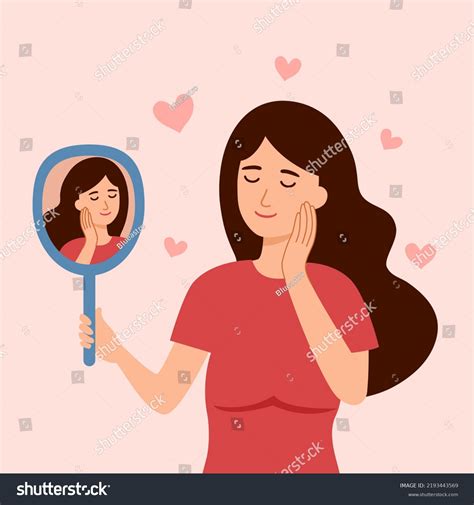 How To Draw A Girl Looking In The Mirror