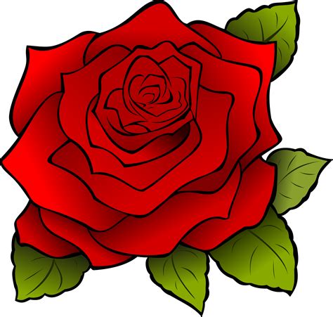 Red Rose Clip Art Image - ClipSafari
