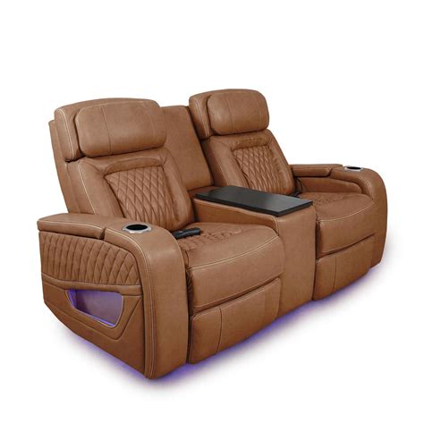 Aurora Furnishings P2 lth zg con Lvst W/massage | NFM | Nebraska ...