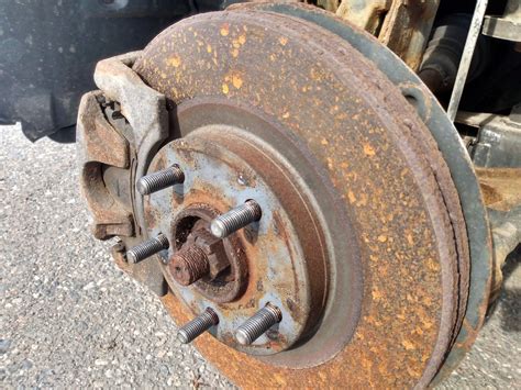 Rusty Brake Rotors