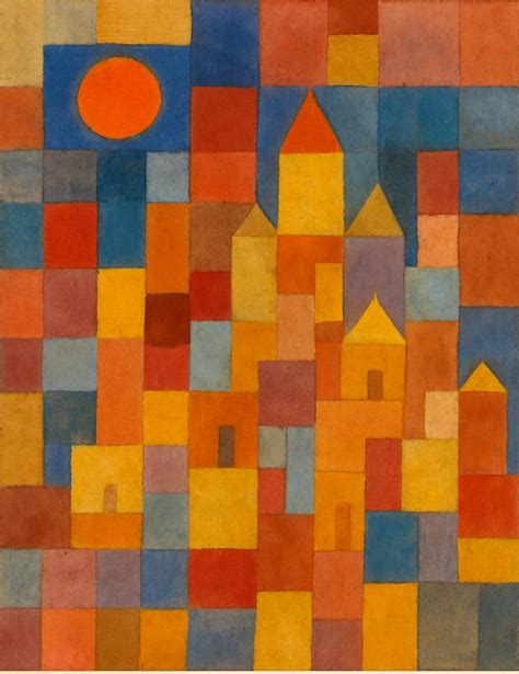 Castle and Sun by Paul Klee – A Burst of Color & Calm | Paul klee art ...
