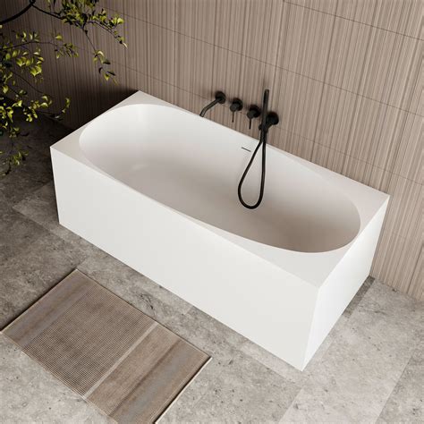 New Multi Corner Back To Wall Freestanding Bath — Cassa Design