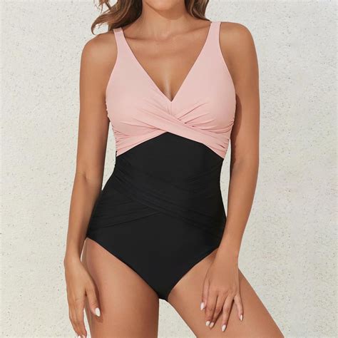 TODOZO One Piece Swimsuit Women Tummy Control Swim Suits for Women 2025 ...