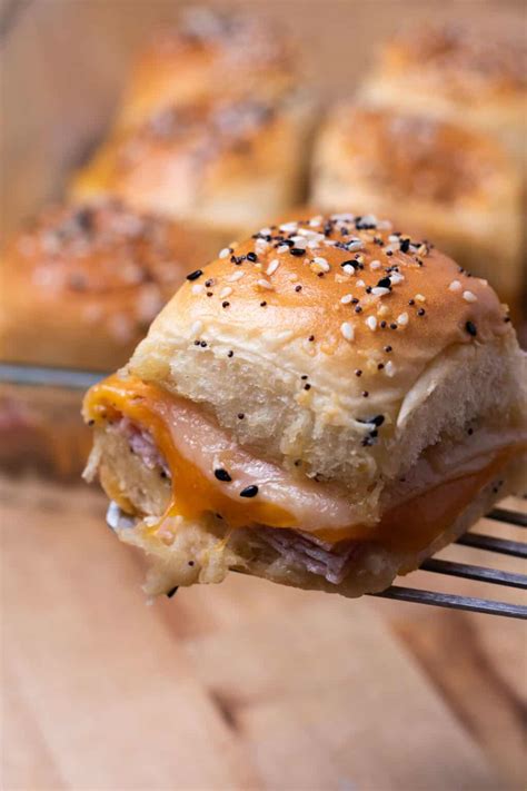 Ham Delights (Baked Ham and Cheese Sliders)