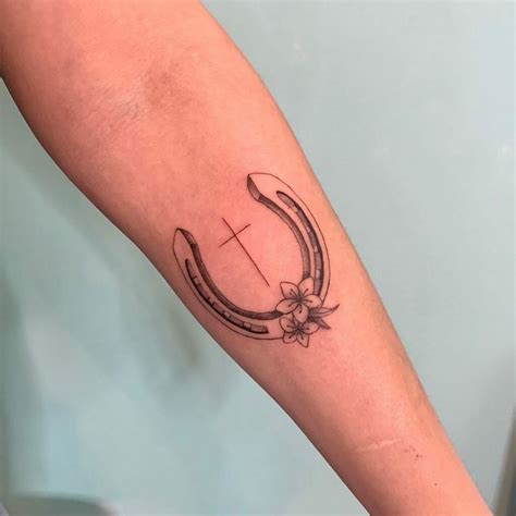 Cute Horseshoe Tattoo Designs
