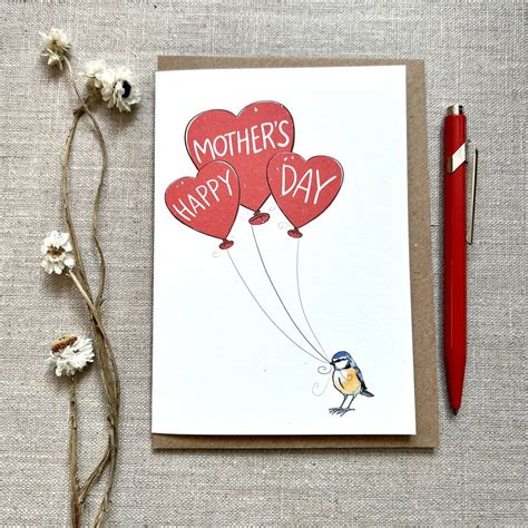 Blue Tit Mother's Day Card By Have a Gander