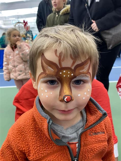 Pin by Hannah Racine on Face painting | Christmas face painting, Face ...