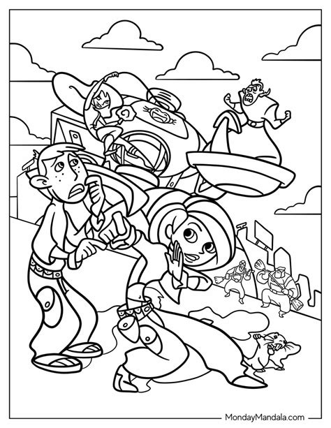 20 Kim Possible Coloring Pages (Free PDF Printables)