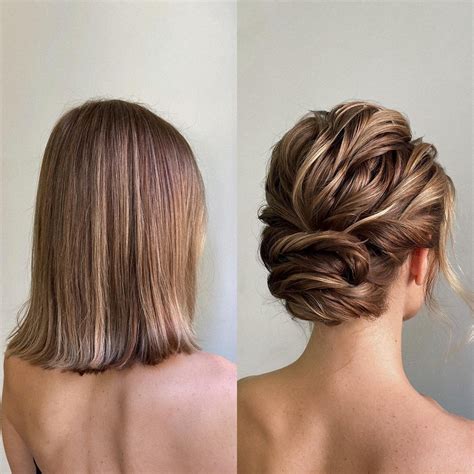 60 Easy Updo Hairstyles for Medium Length Hair in 2024 | Medium length ...