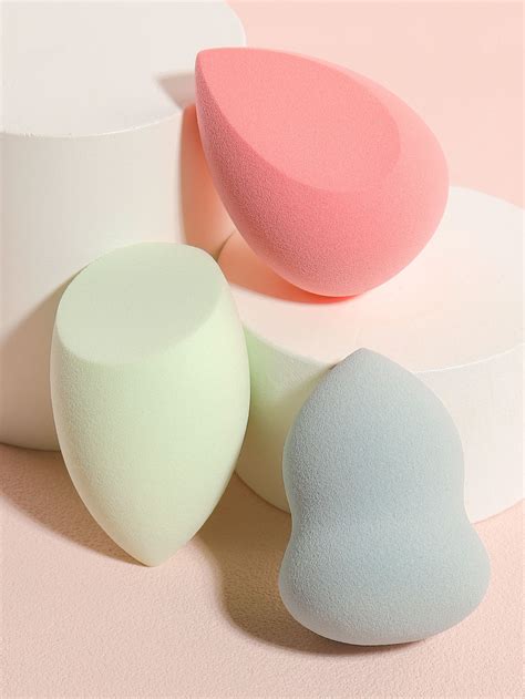 3pcs Makeup Sponge | Makeup sponge, Beauty sponge, Beauty blender