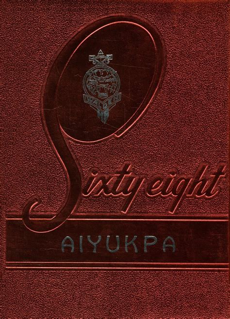 1968 yearbook from North Park High School from Walden, Colorado for sale