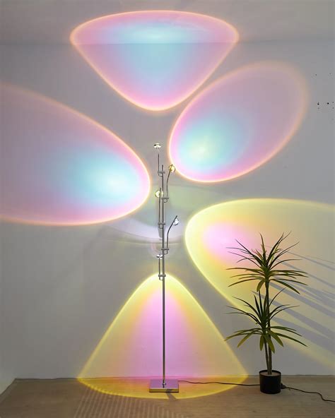 Kardleen Sunset Floor lamp 68in Modern Floor lamp for Living Room，LED ...