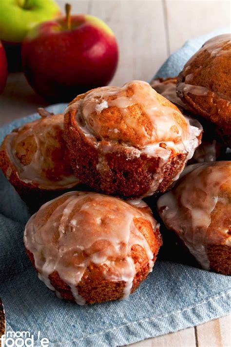 Baked Apple Fritters Recipe - Mom Foodie