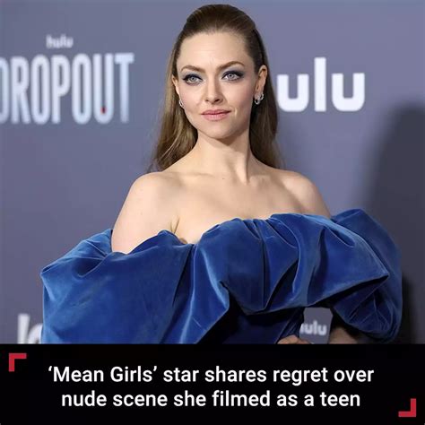 Amanda Seyfried Says She Regrets Filming Uncomfortable Nude Scenes As | My XXX Hot Girl