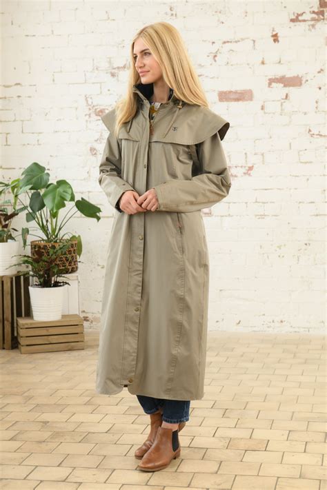 Outback Raincoat. Women's Long Waterproof Coat | Lighthouse