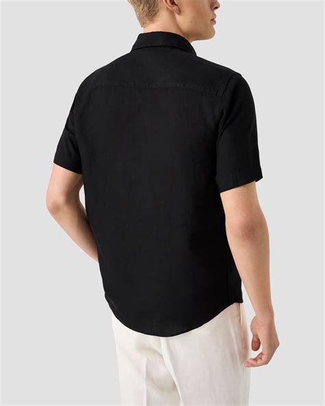 Short Sleeve Linen Shirt - Eton