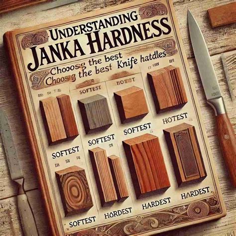 Janka Hardness: A Decisive Factor in Choosing Wood for Knife Handles ...