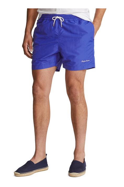 Ralph Lauren Purple Label - Amalfi Classic Copen Blue Swim Trunk