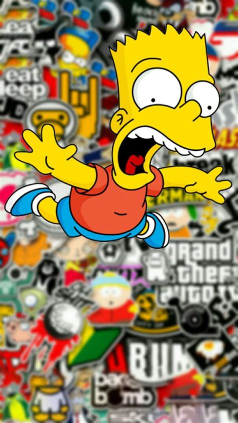 Cool Bart Simpson Wallpapers - Top Free Cool Bart Simpson Backgrounds ...
