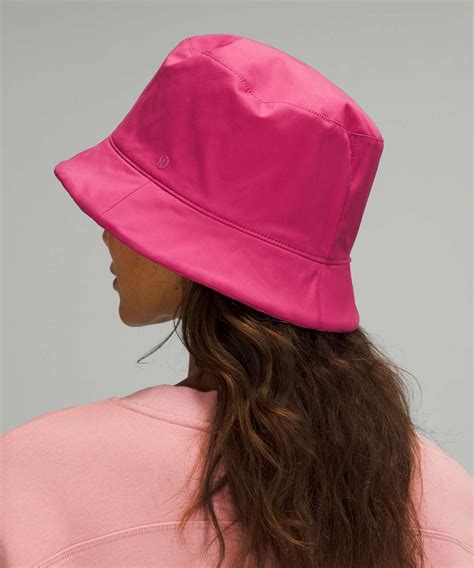 Lululemon Reversible Quilted Bucket Hat - Pink Lychee - lulu fanatics