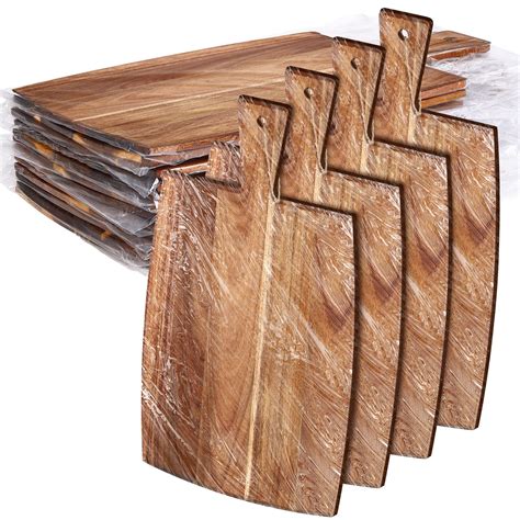 12 Packs Cutting Board Set Plain Chopping Board with Handles 17 x 8.5 ...