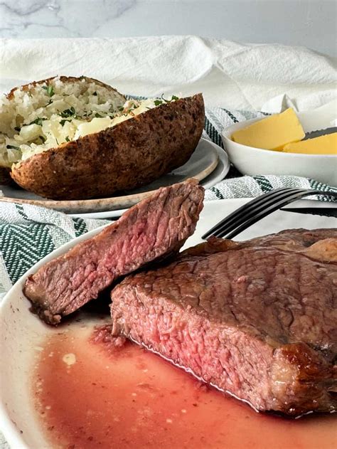 Ninja Foodi Ribeye Steak Cooked in the Air Fryer