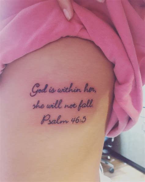 Psalms Bible Verses Tattoos