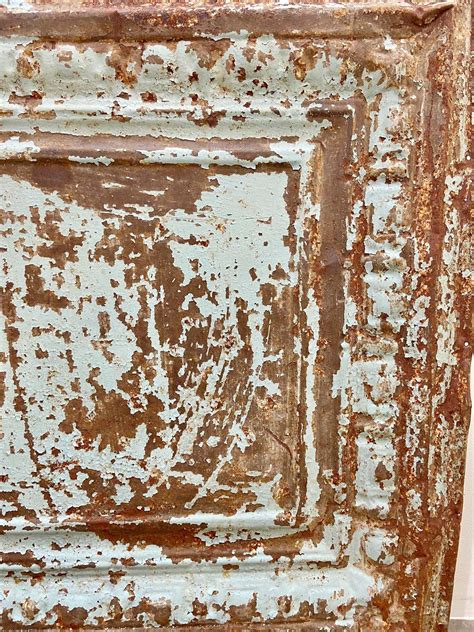 Vintage Metal Tin Ceiling Tile 【5948】 | D-FRAME