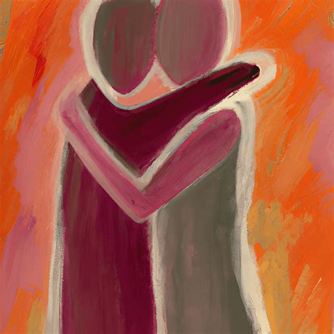 Two People Hugging · Creative Fabrica