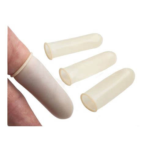 Dukal Latex Finger Cot Medium, 1 Box